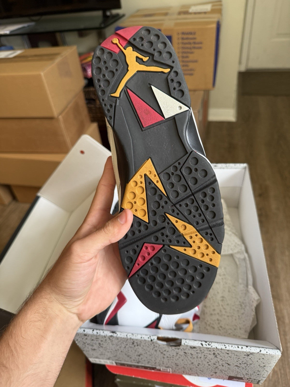 Size 10 - Jordan 7 Retro Cardinal (2022)