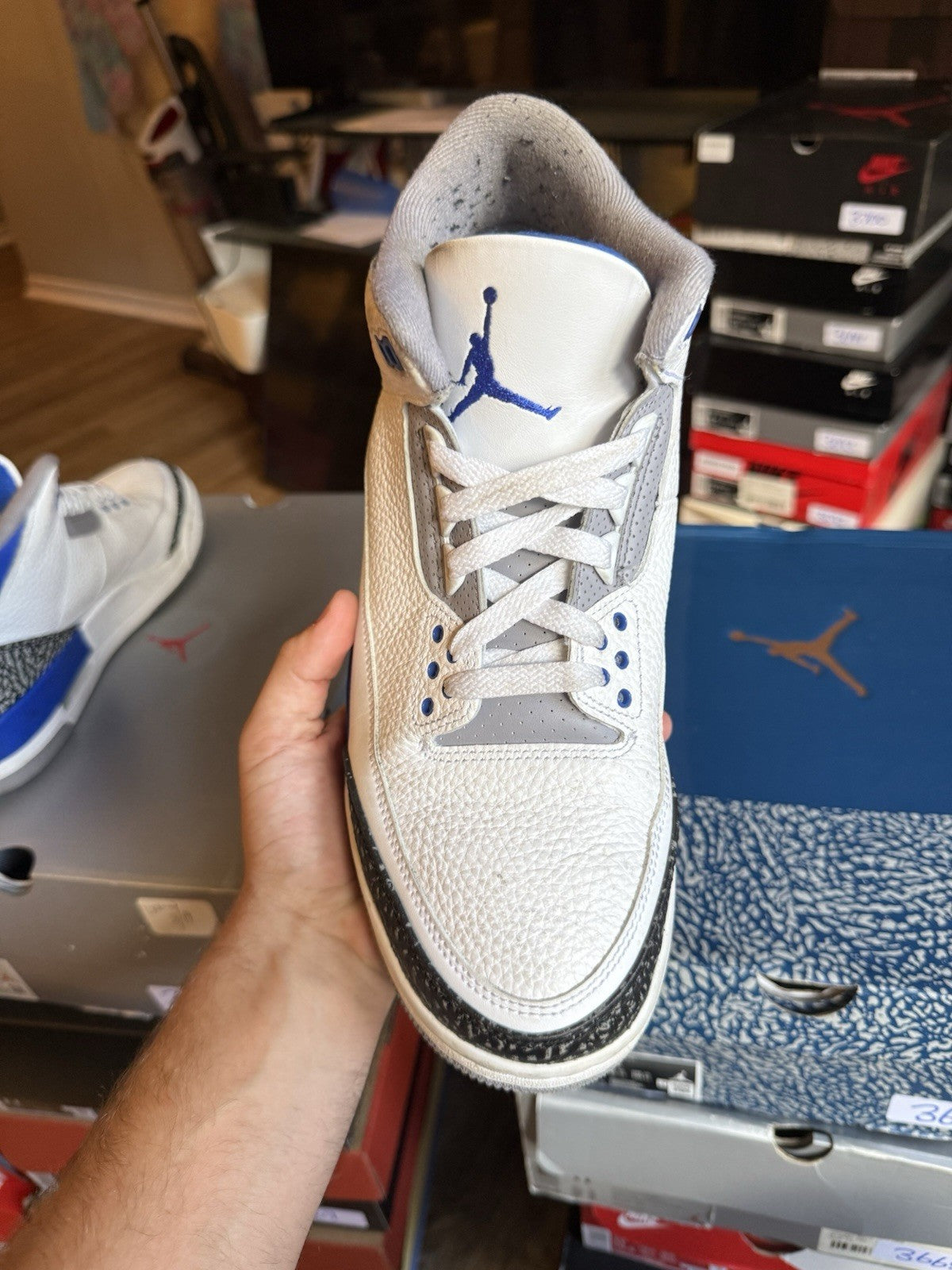 Size 11 - Jordan 3 Retro Racer Blue