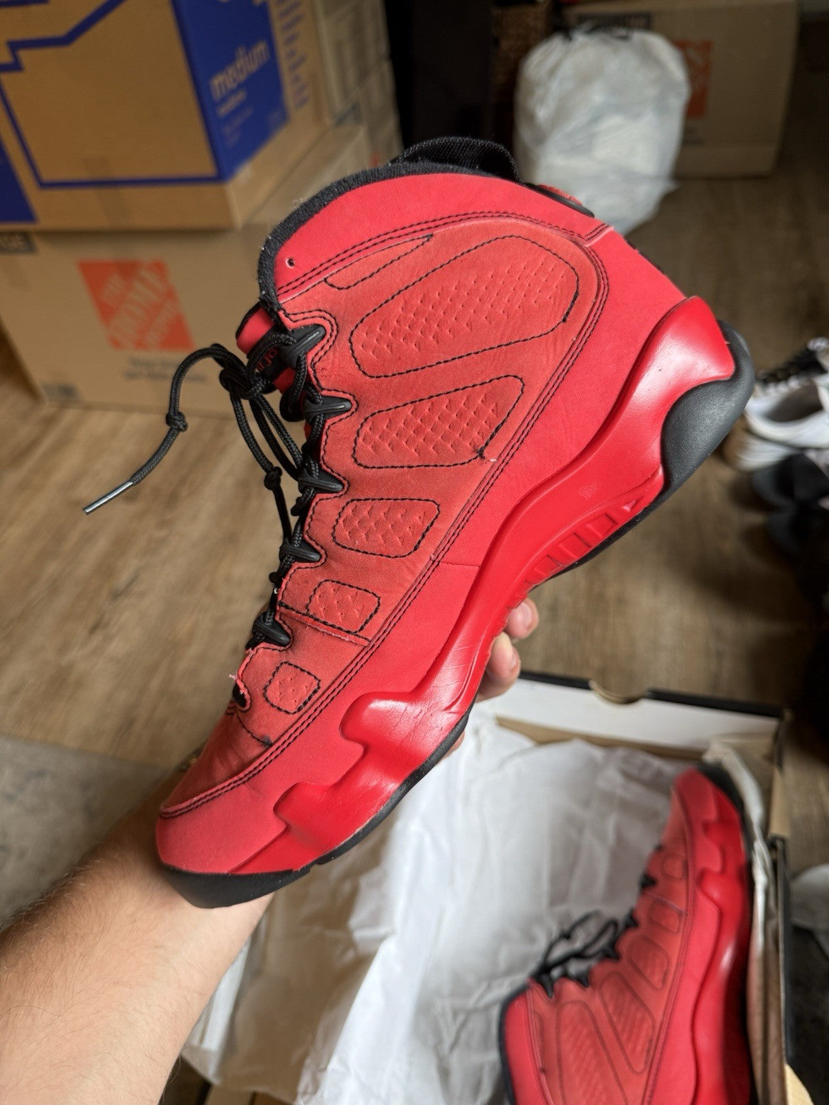 Size 8.5 - Nike Air Jordan 9 Motorboat Jones (2012)