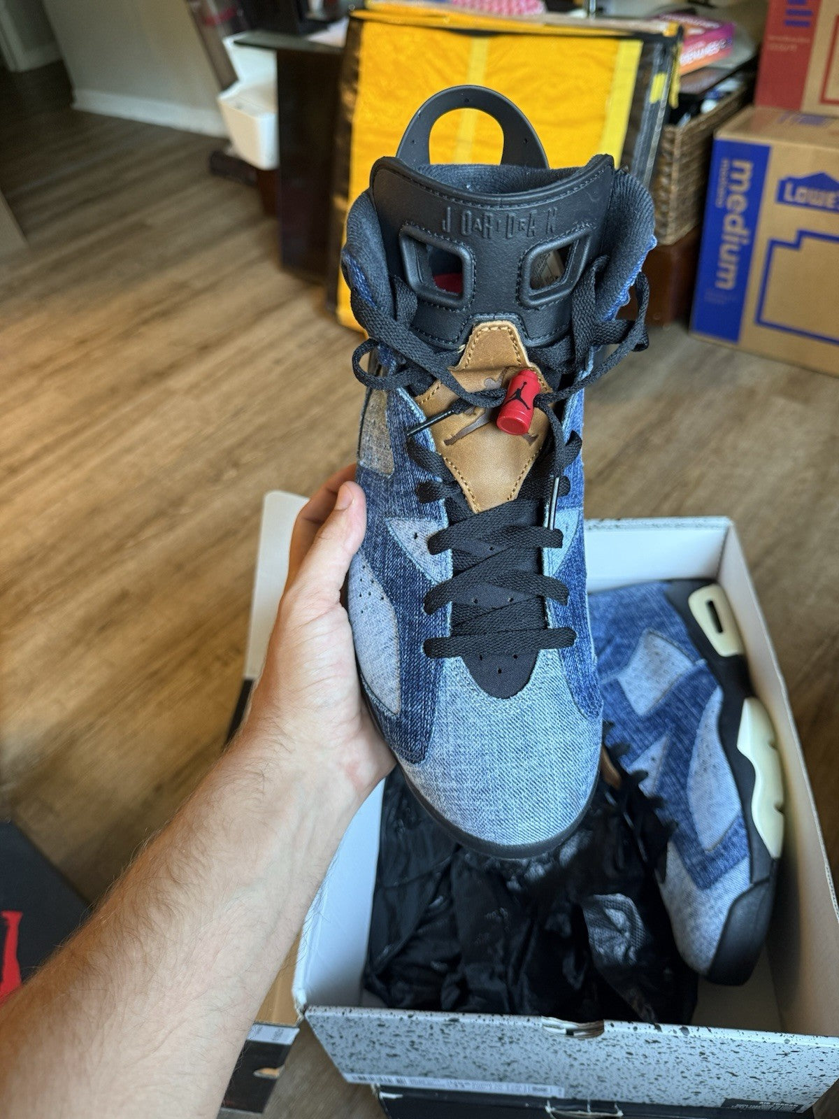 Size 11 - Air Jordan 6 Retro Washed Denim