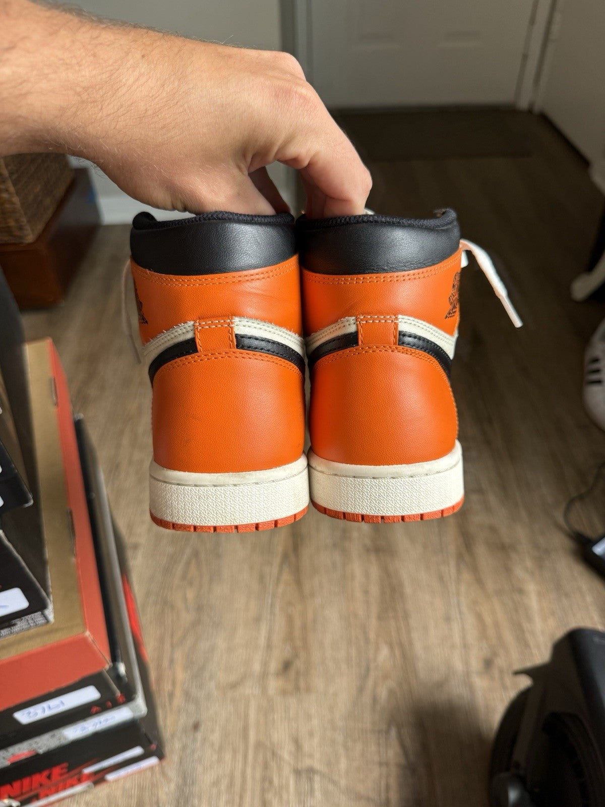 Size 8 - Jordan 1 Retro High Reverse Shattered Backboard