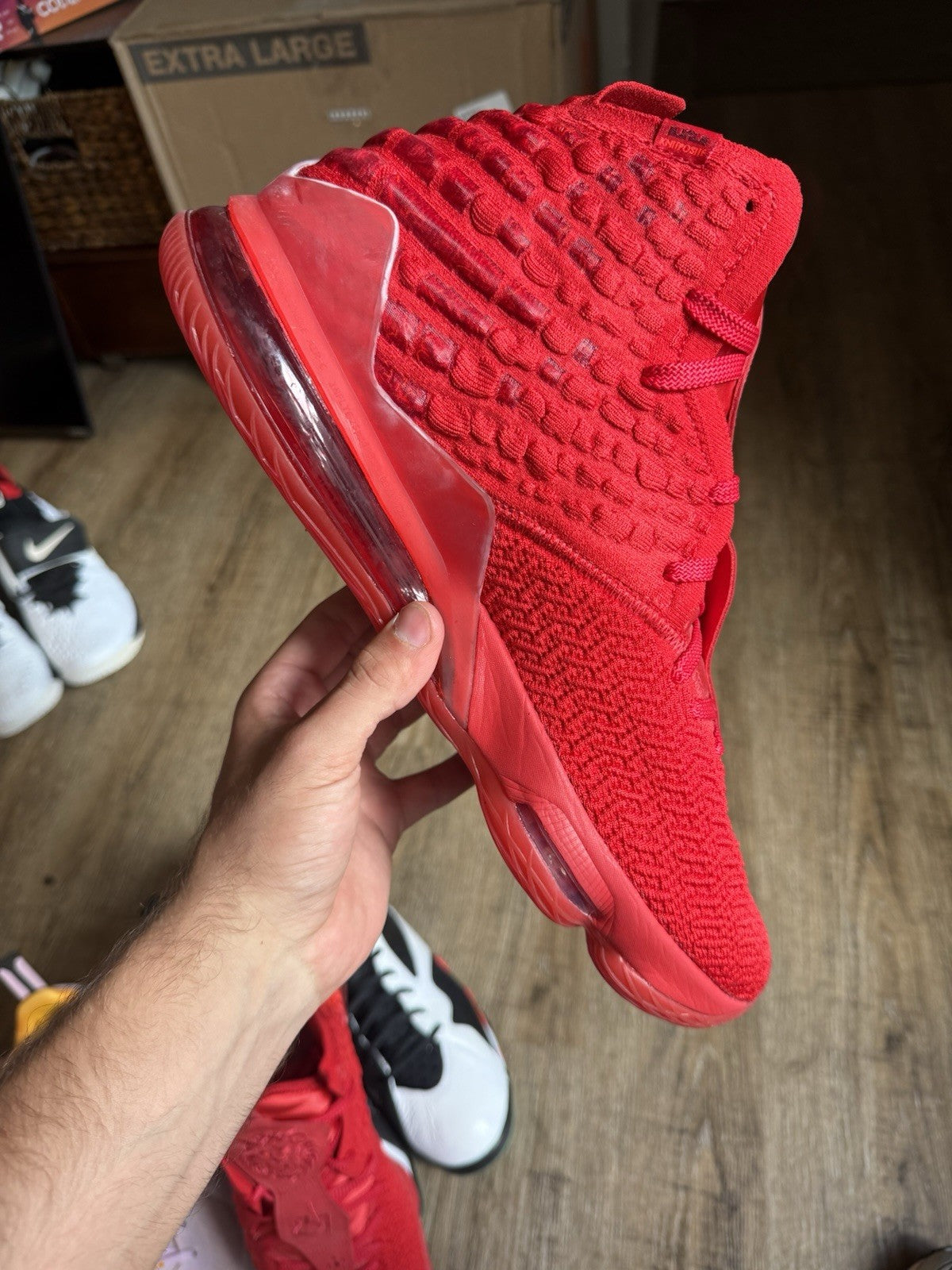 Size 14 - Nike LeBron 17 Red Carpet