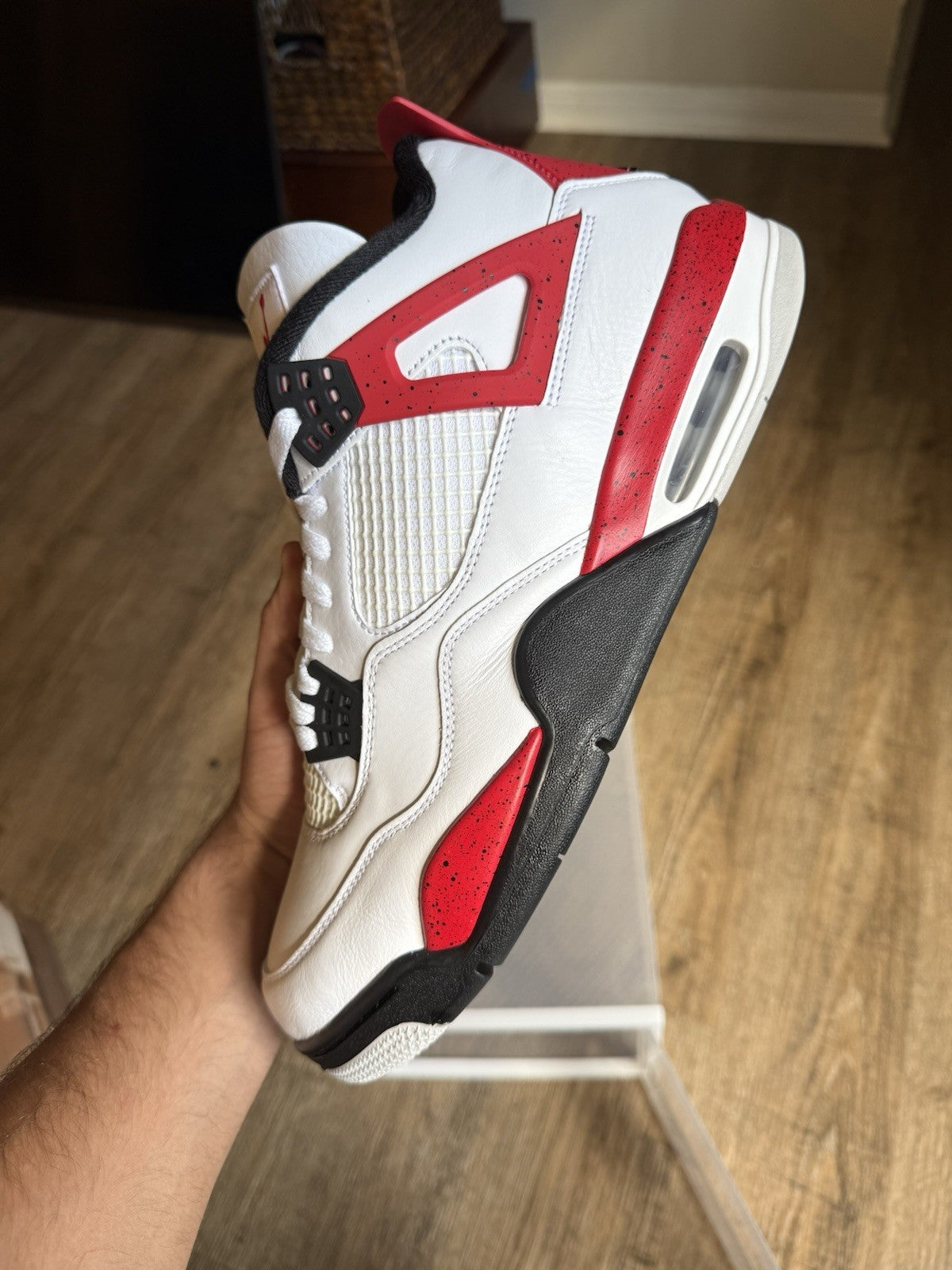 Size 13 - Jordan 4 Retro Red Cement