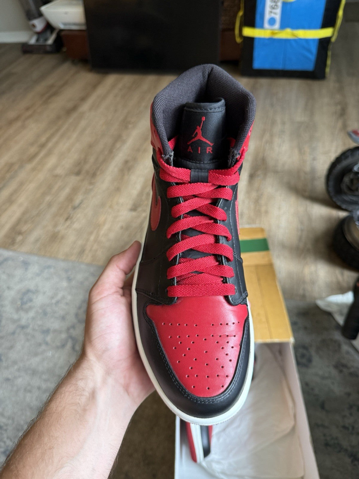 Size 7.5 - Air Jordan 1 Retro DMP High Bulls Celtics Pack (Lightly Worn)