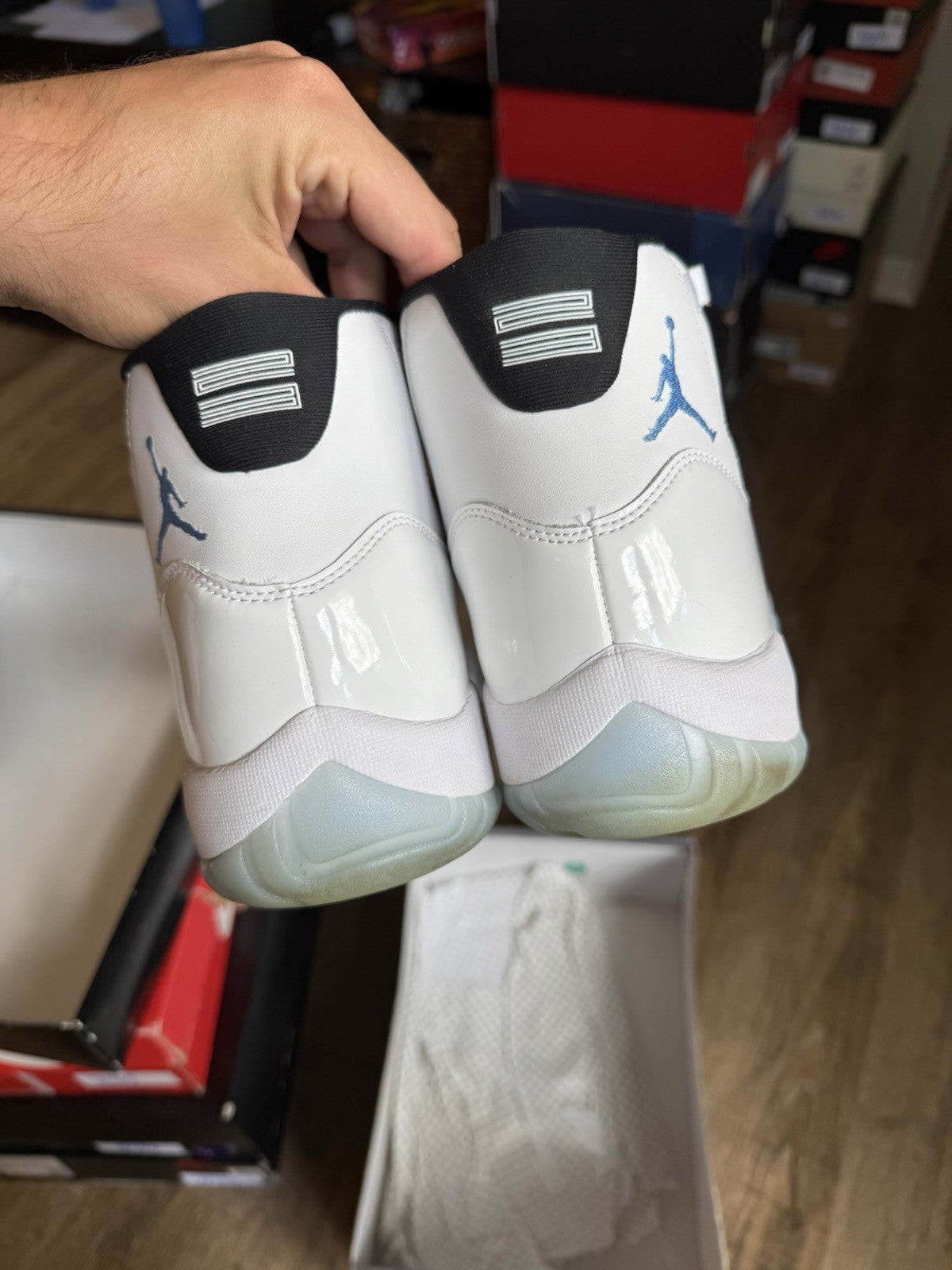 Size 11.5 - Jordan 11 Retro Legend Blue (2024)