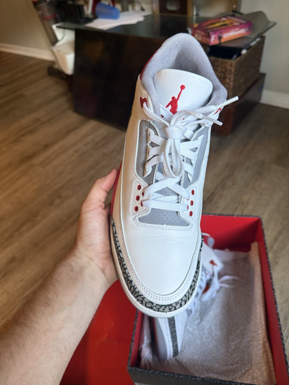 Size 11 - Jordan 3 Retro Mid Fire Red