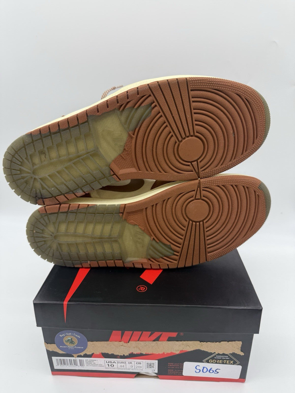 Size 10 - Jordan 1 High Element Gore-Tex ‘Legend Coffee’