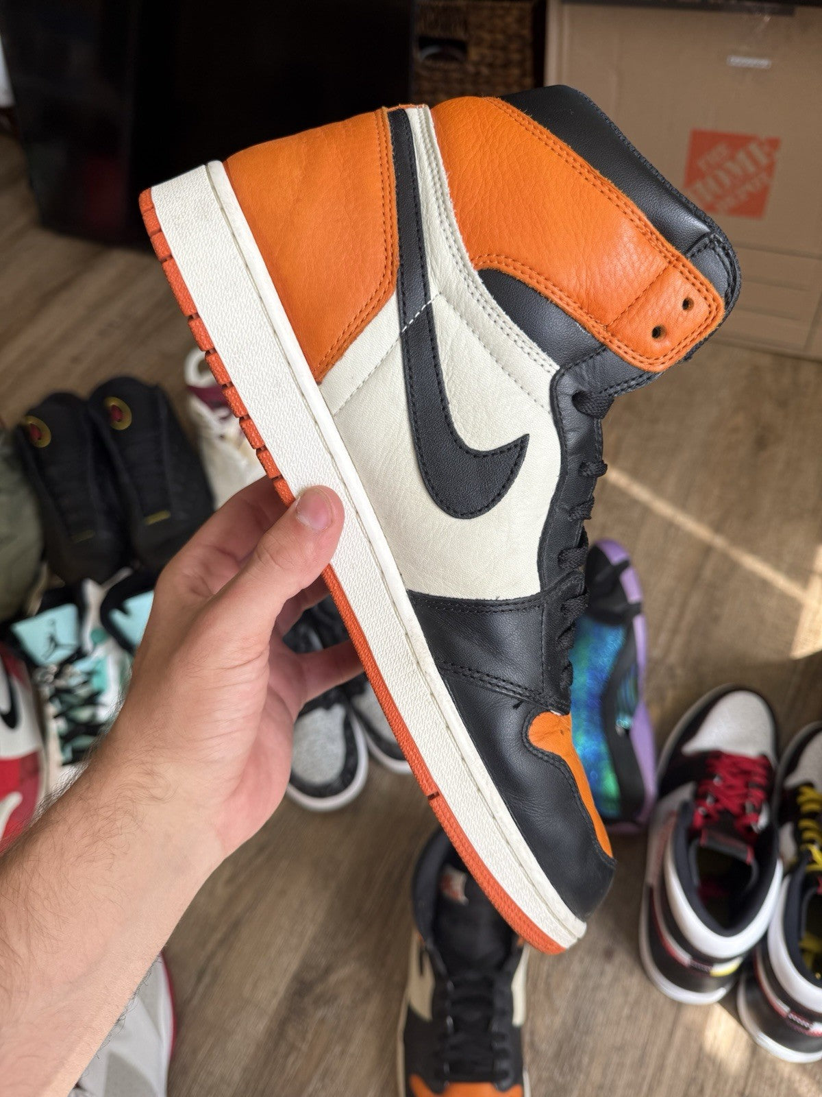 Size 14 - Jordan 1 Retro High OG Shattered Backboard (2015)