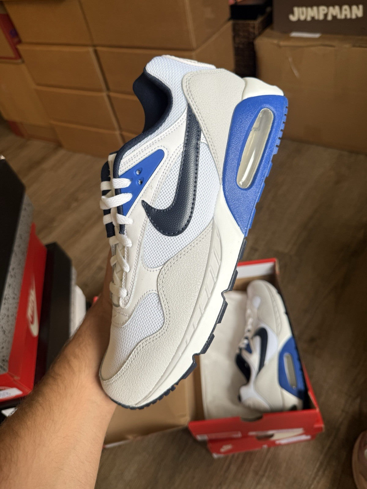 Size 12 - Nike Air Max Correlate Blue/Grey
