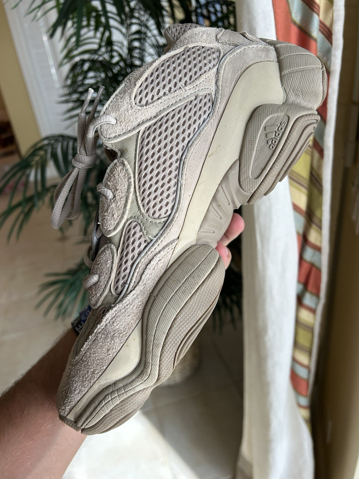 Size 11.5 - Yeezy 500 Taupe Light