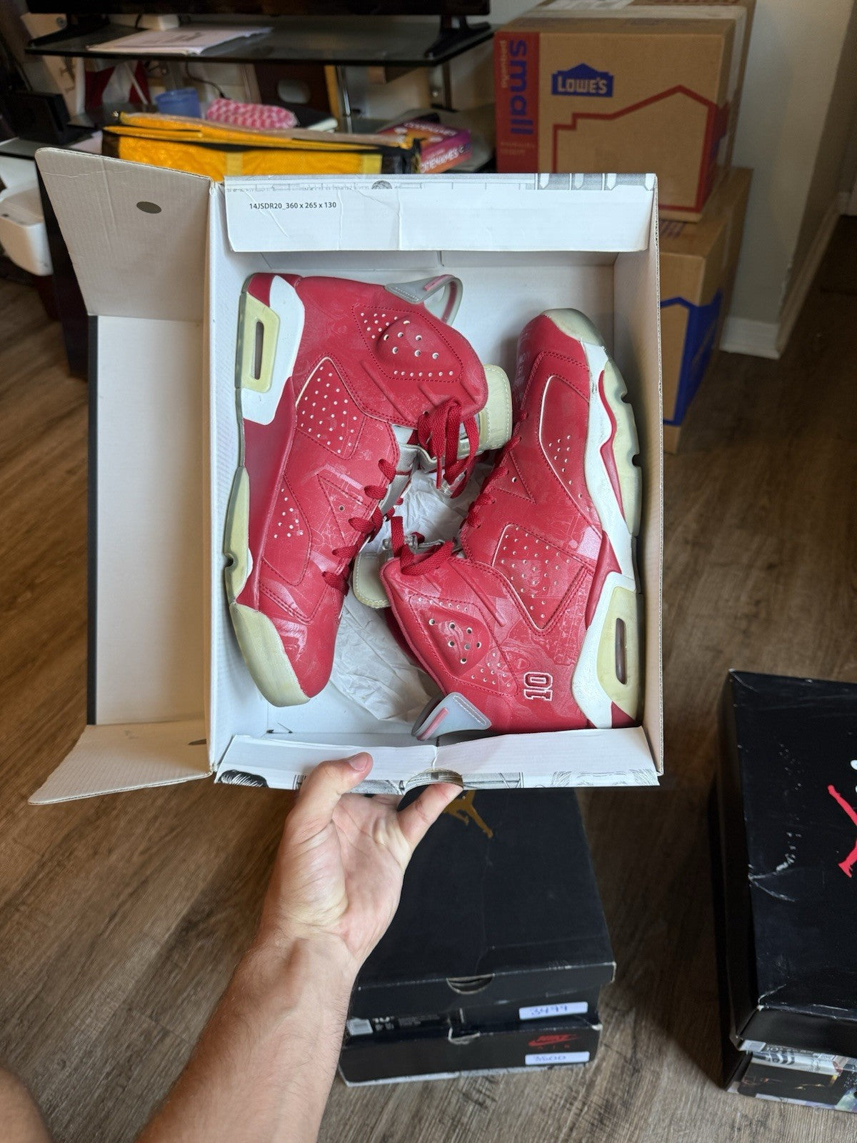 Size 11 - Jordan 6 Retro Slam Dunk (2014)