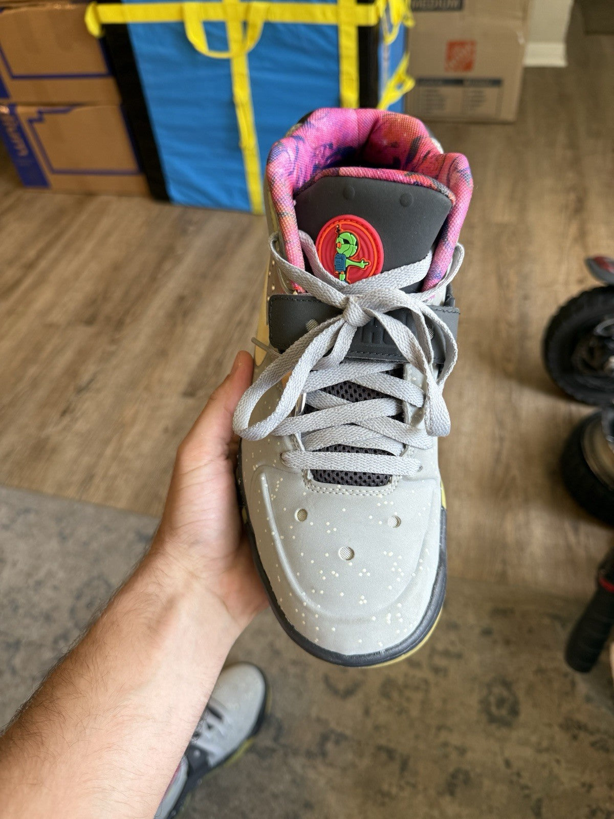 Size 8 - Nike Air Force Max 2013 PRM QS All Star RayGun Area 72 (SEPERATION)