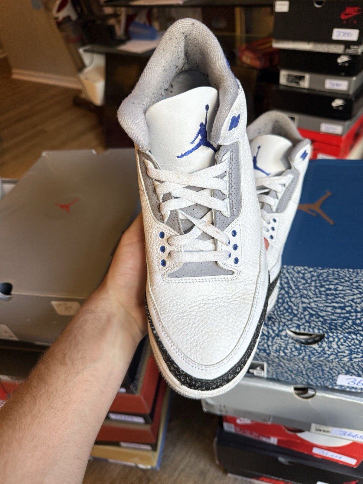 Size 11 - Jordan 3 Retro Racer Blue