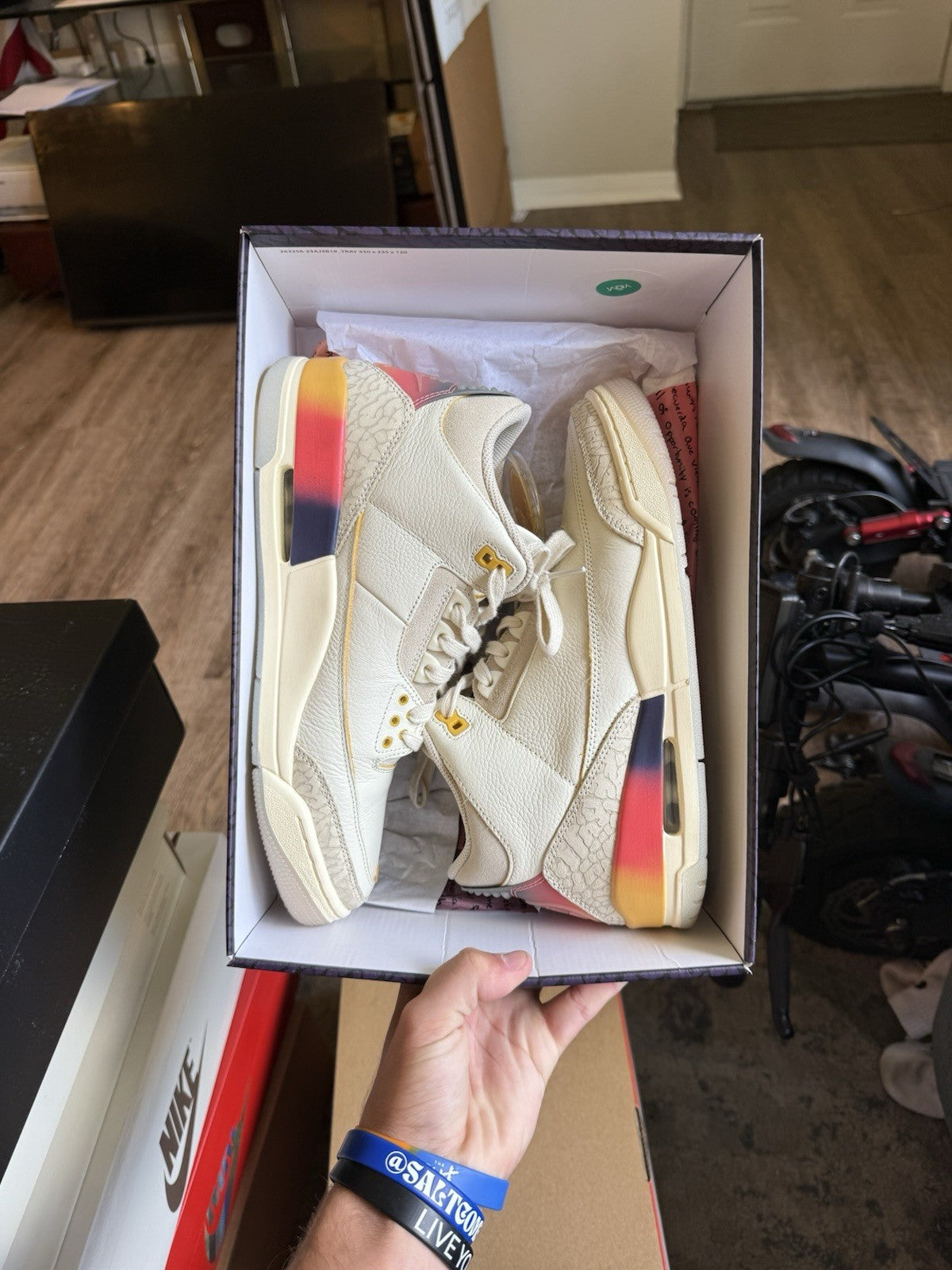 Size 9 - Air Jordan 3 Retro SP J Balvin Medellín Sunset