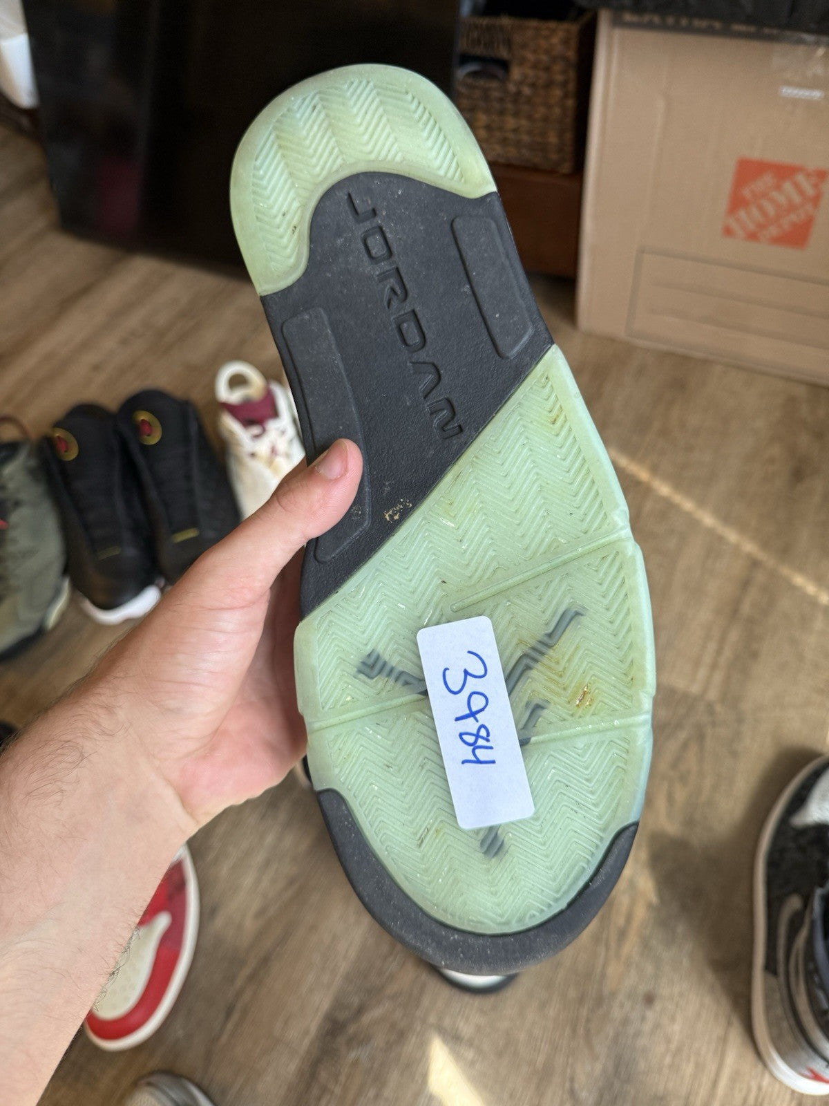 Size 14 - Jordan 5 Retro Island Green (2019)