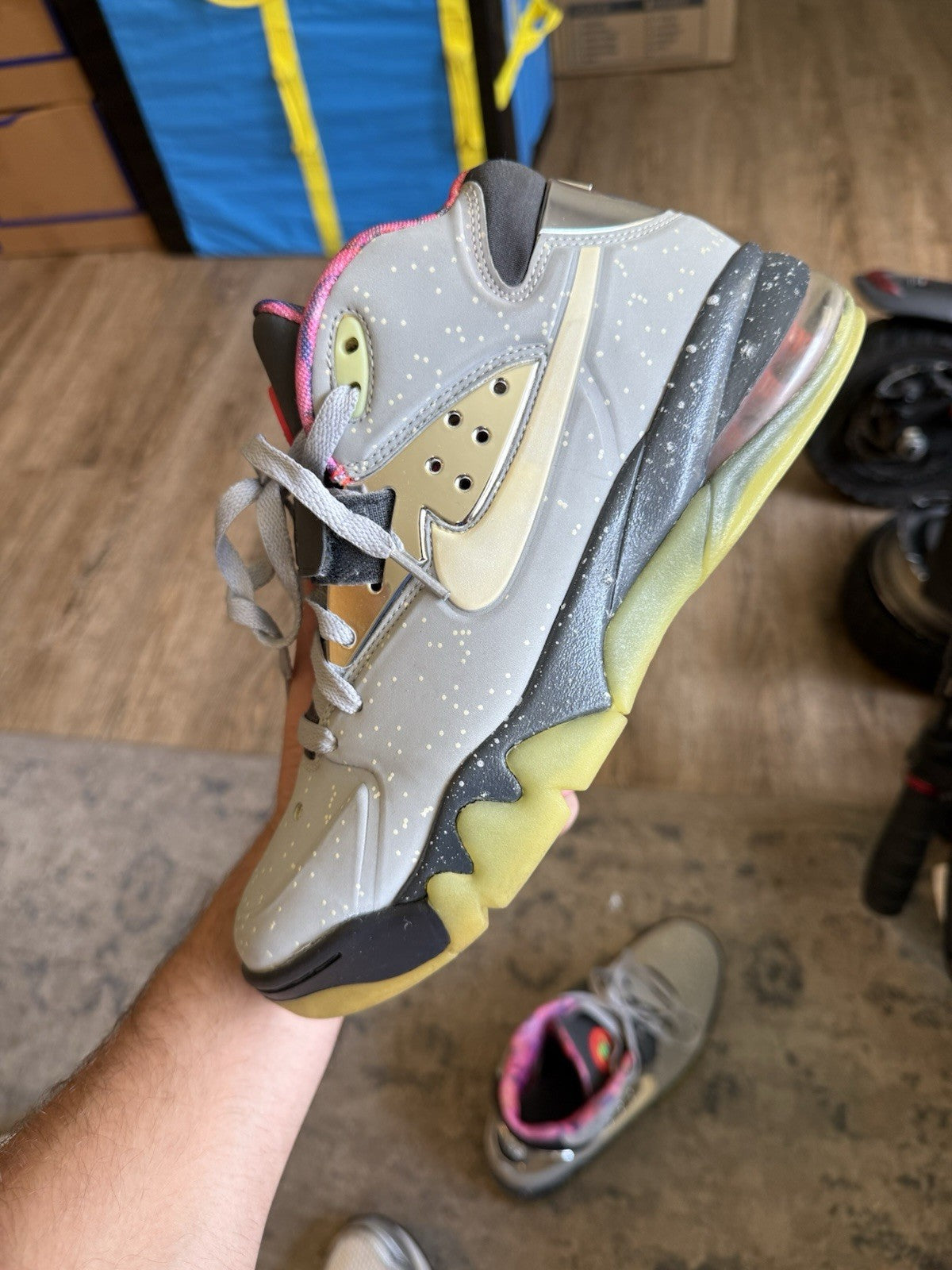 Size 8 - Nike Air Force Max 2013 PRM QS All Star RayGun Area 72 (SEPERATION)