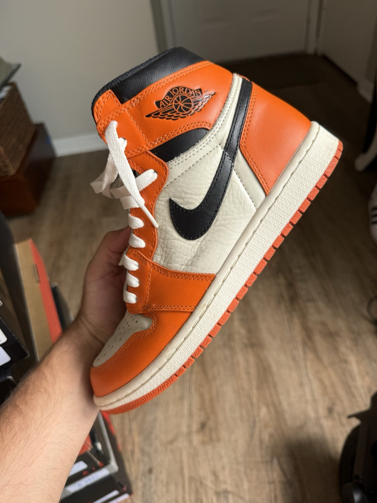 Size 8 - Jordan 1 Retro High Reverse Shattered Backboard