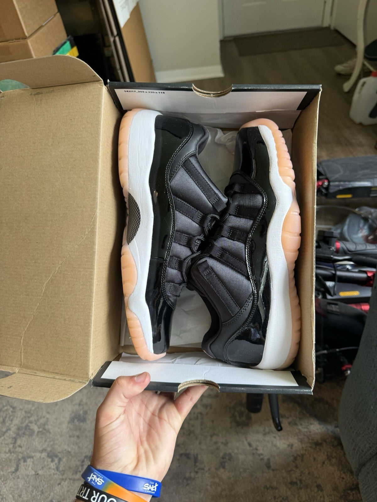 Size 9.5 - Nike Air Jordan 11 Retro Low Bleached Coral