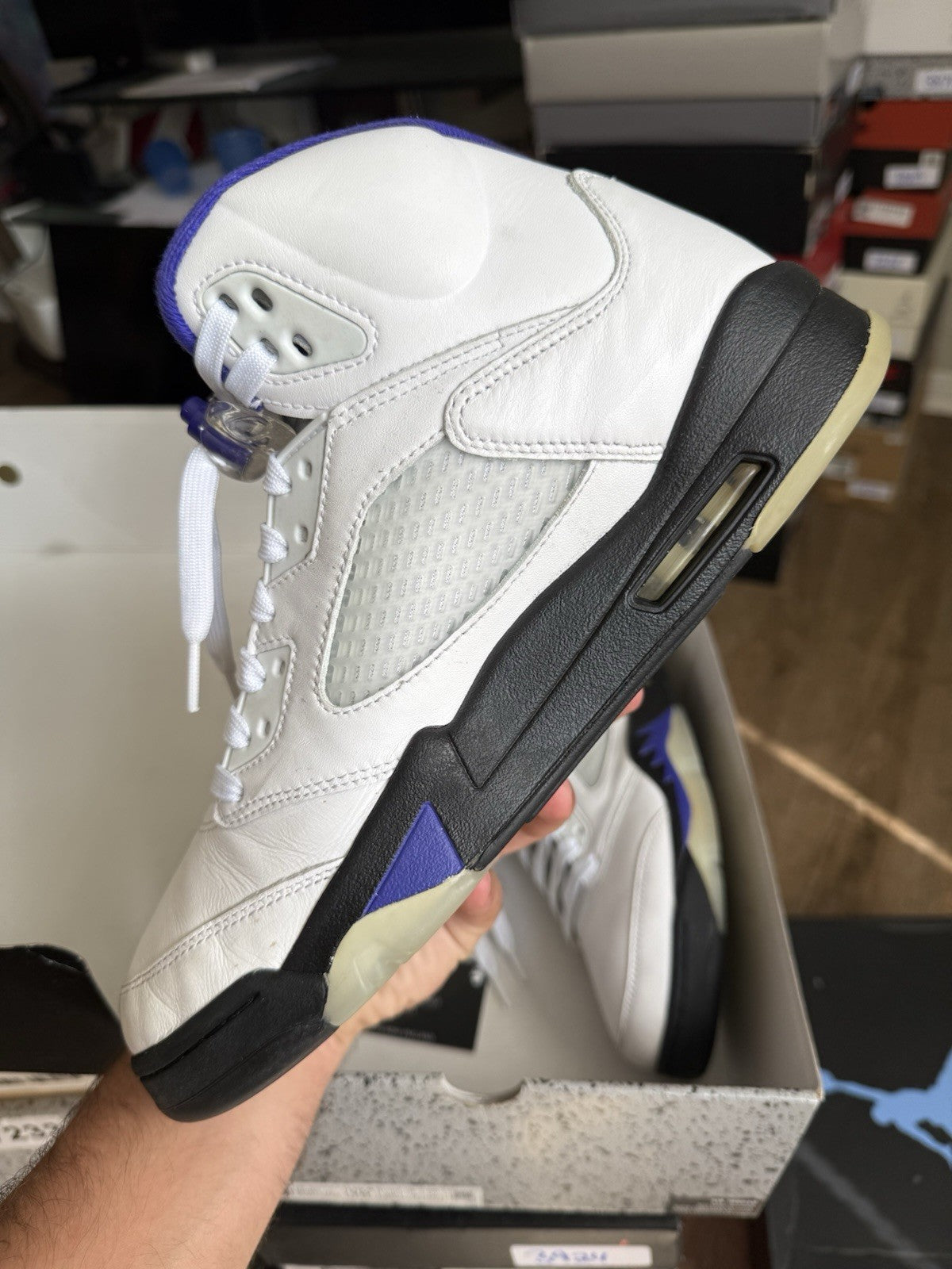 Size 10 - Jordan 5 Retro Dark Concord (2022)