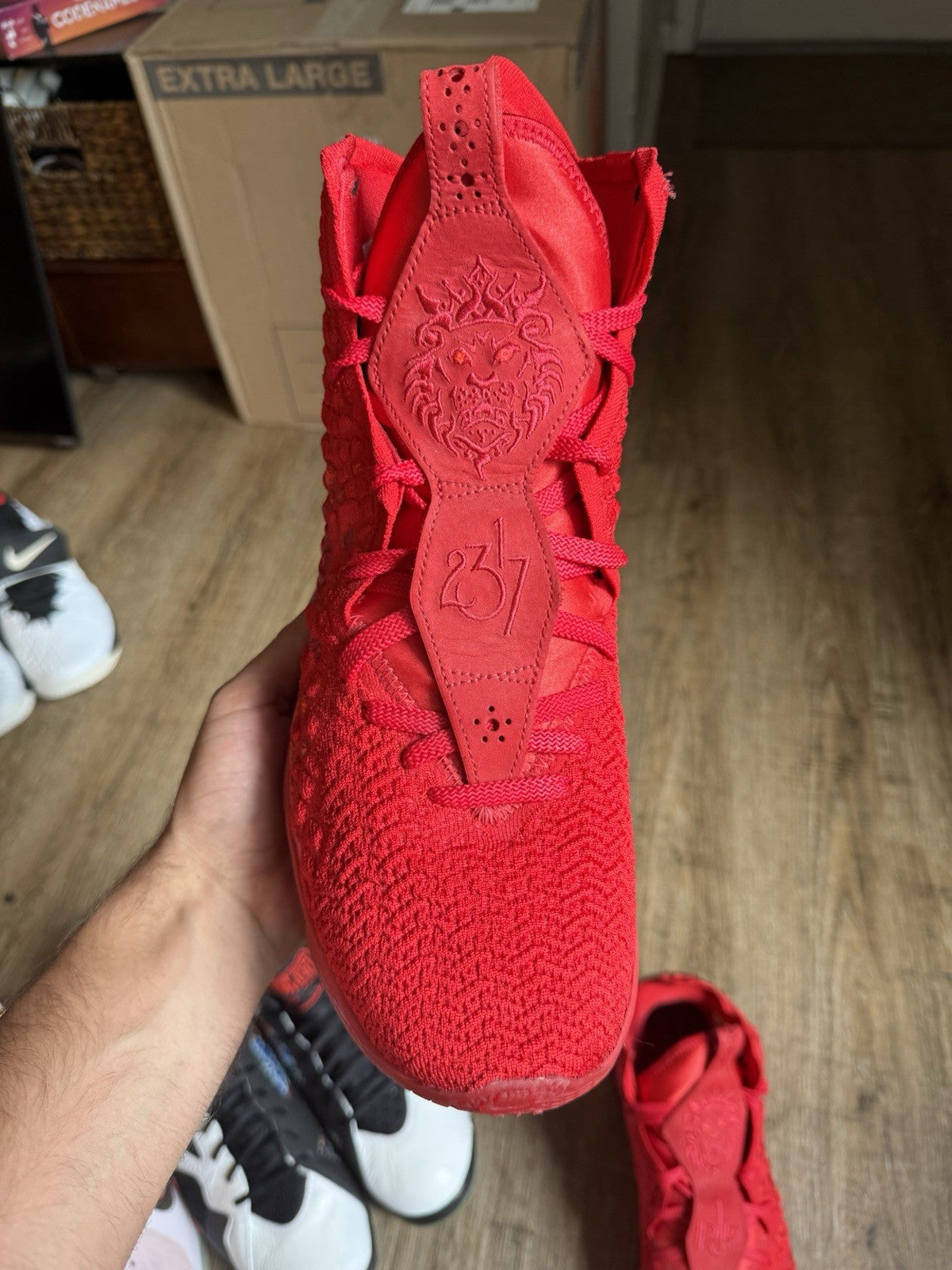 Size 14 - Nike LeBron 17 Red Carpet