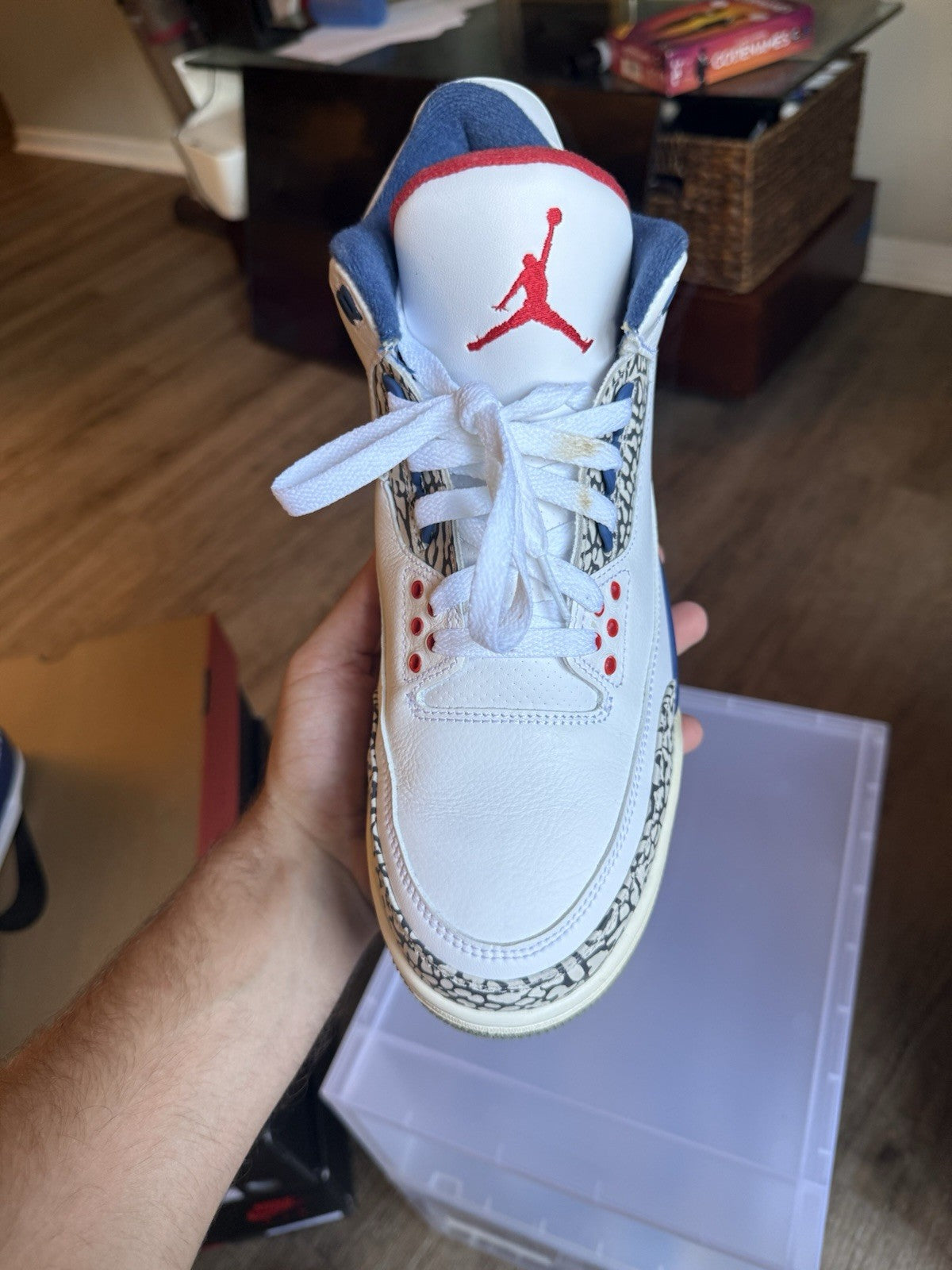 Size 11 - Jordan 3 Retro OG Mid True Blue