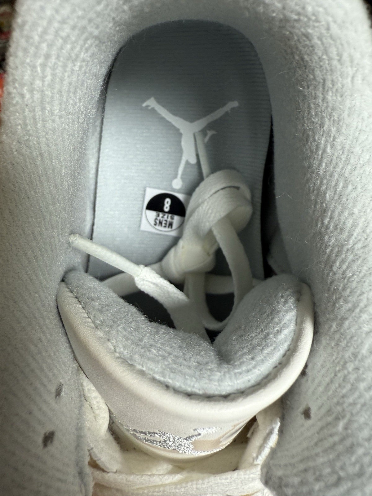 Size 8 -Jordan 3 Craft Ivory