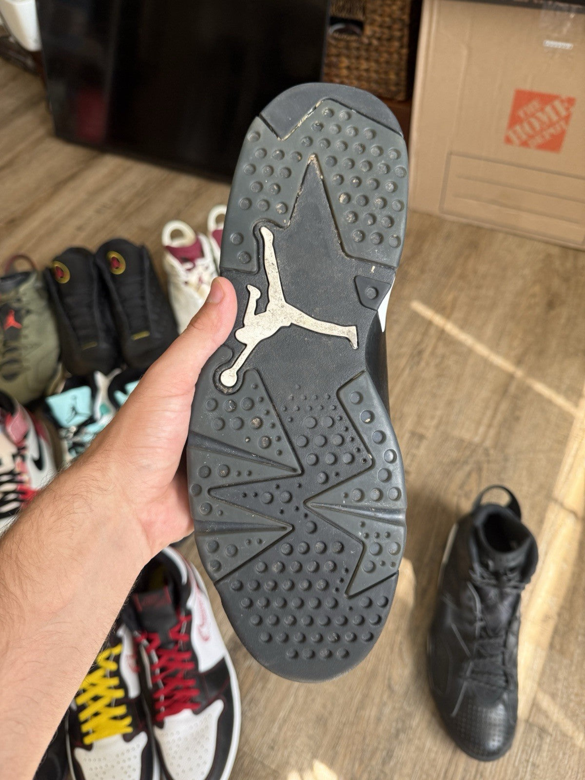 Size 14 - Jordan 6 Retro Black Cat