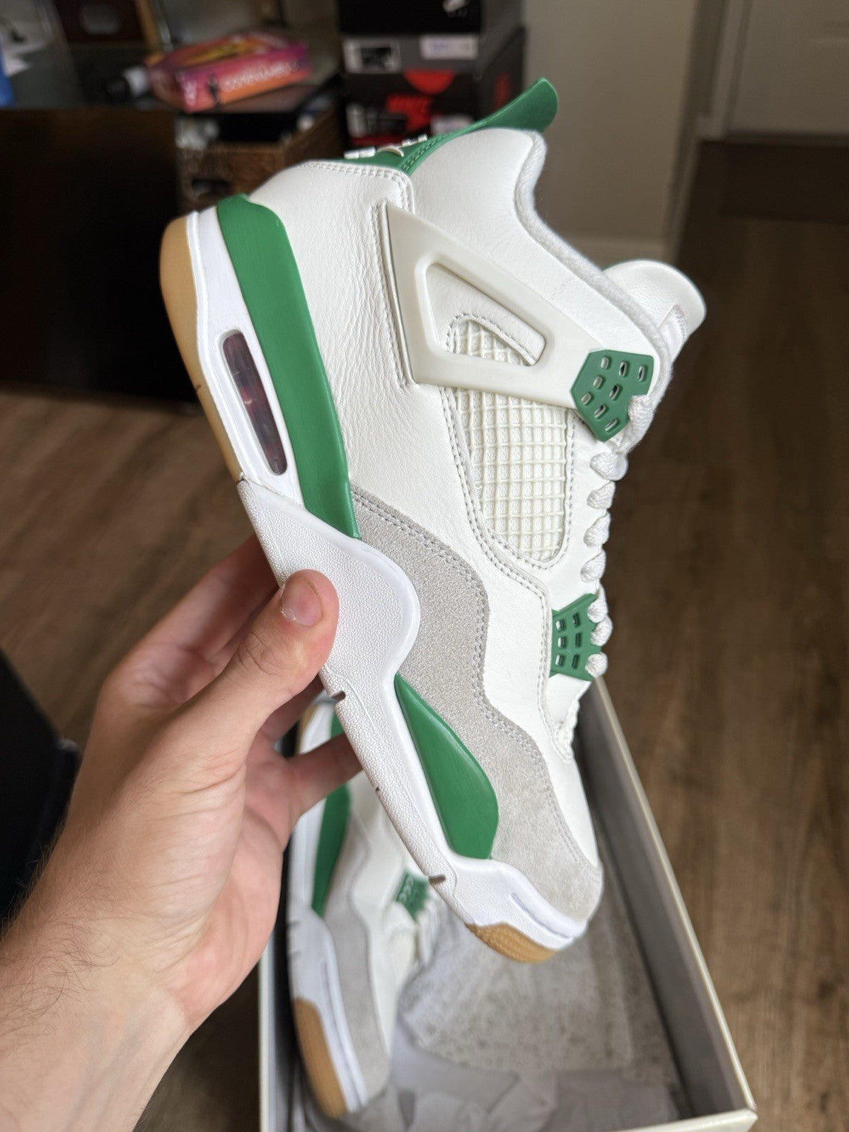 Size 9 - Jordan 4 Retro SP x Nike SB Mid Pine Green