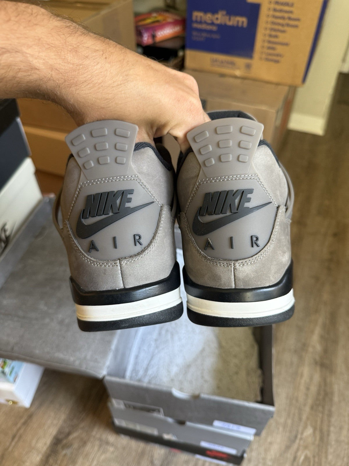 Size 11 - Jordan 4 Retro Cave Stone