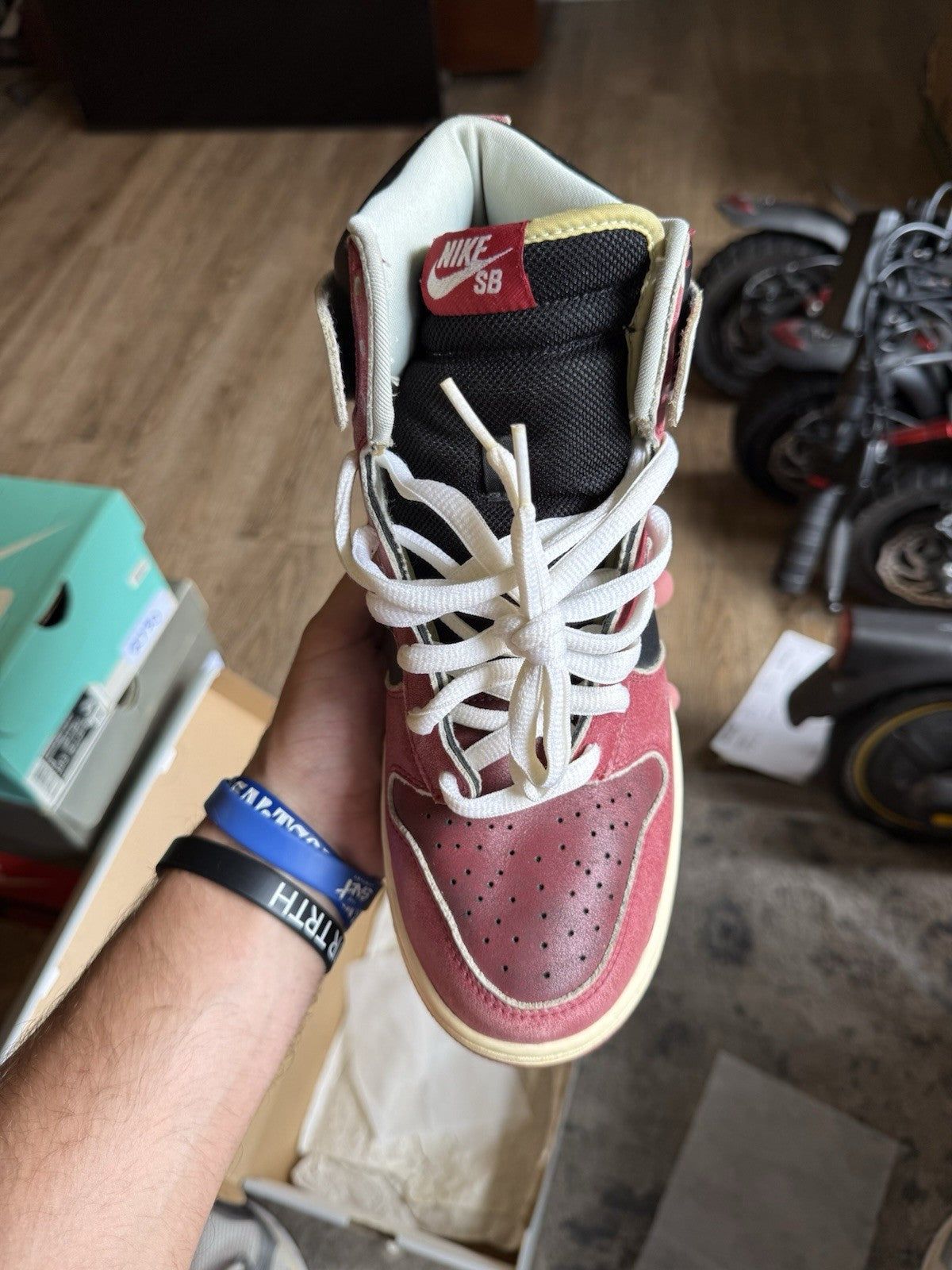 Size 9M / 10.5W - Nike Dunk Pro SB High Jason Voorhees