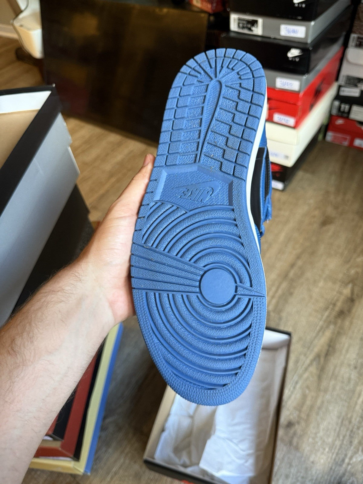 Size 11 - Jordan 1 Retro High Dark Marina Blue