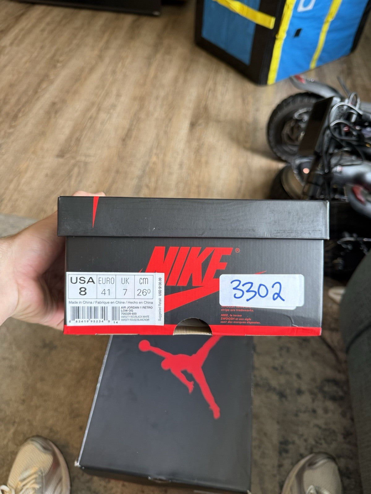 Size 8 - Jordan 1 Retro Low Chicago (2016)