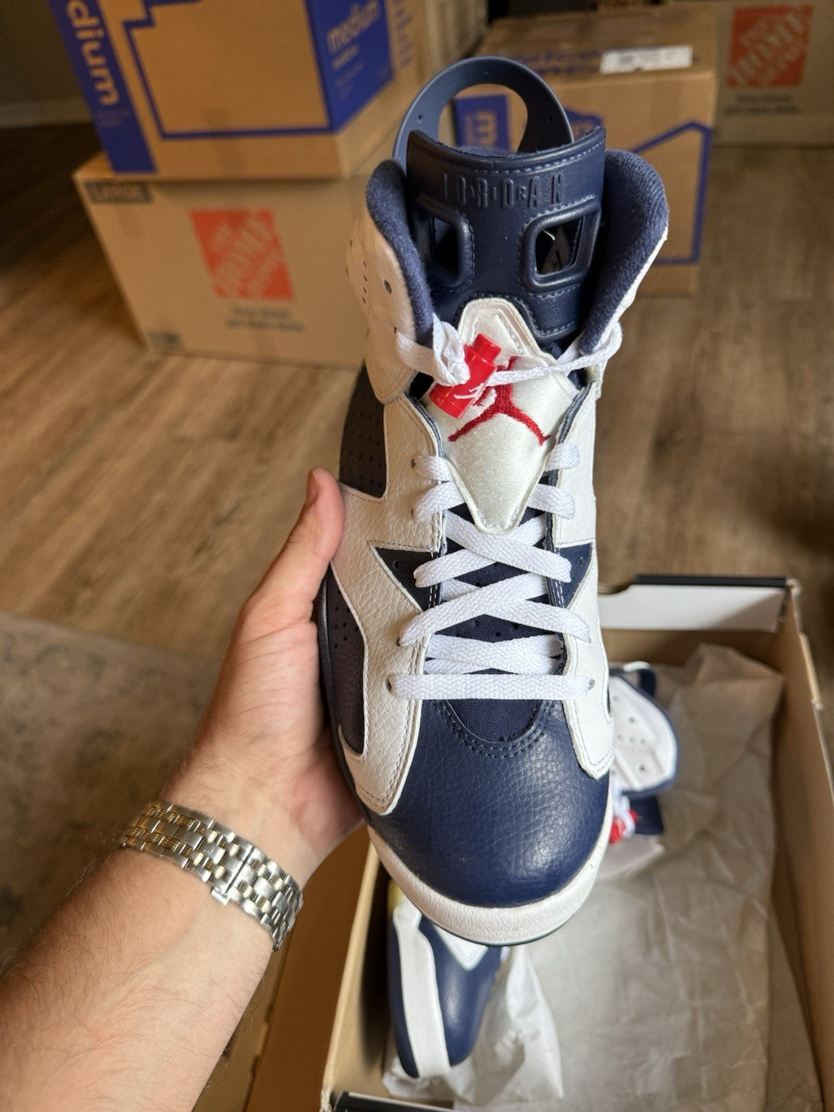 Size 8.5 - Jordan 6 Retro Olympic 2012