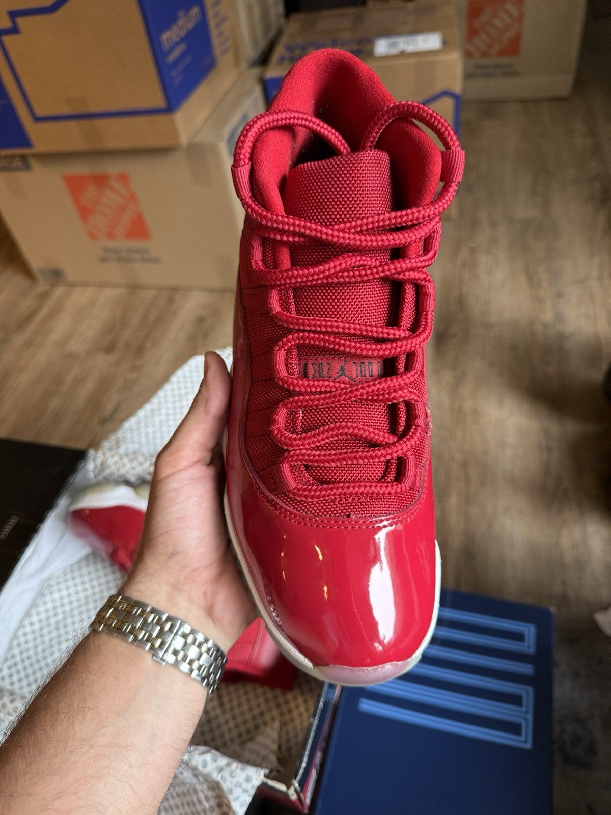 Size 8 - Nike Air Jordan 11 Retro Win Like '96