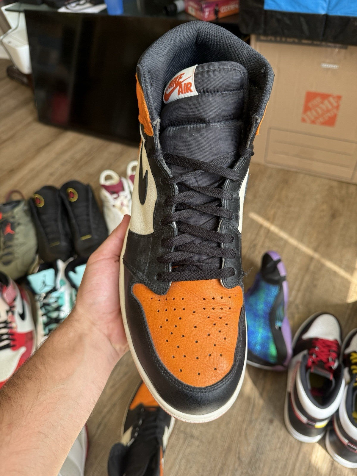 Size 14 - Jordan 1 Retro High OG Shattered Backboard (2015)