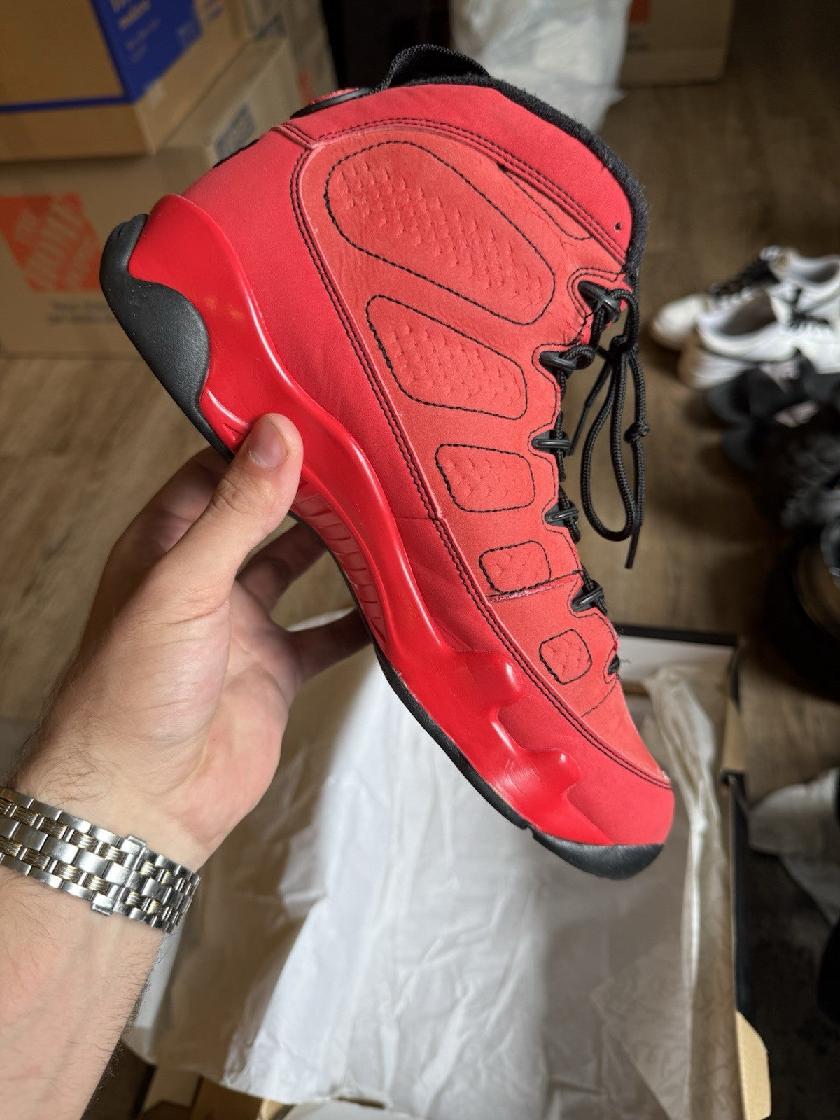 Size 8.5 - Nike Air Jordan 9 Motorboat Jones (2012)