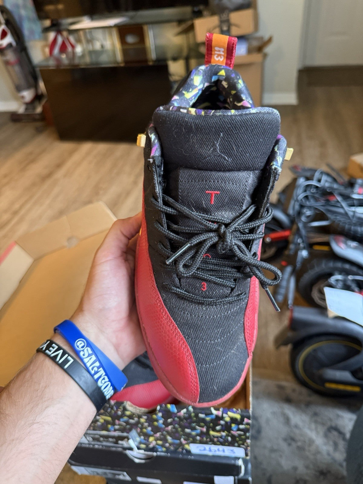 Size 8 - Jordan 12 Low SE 'Super Bowl'