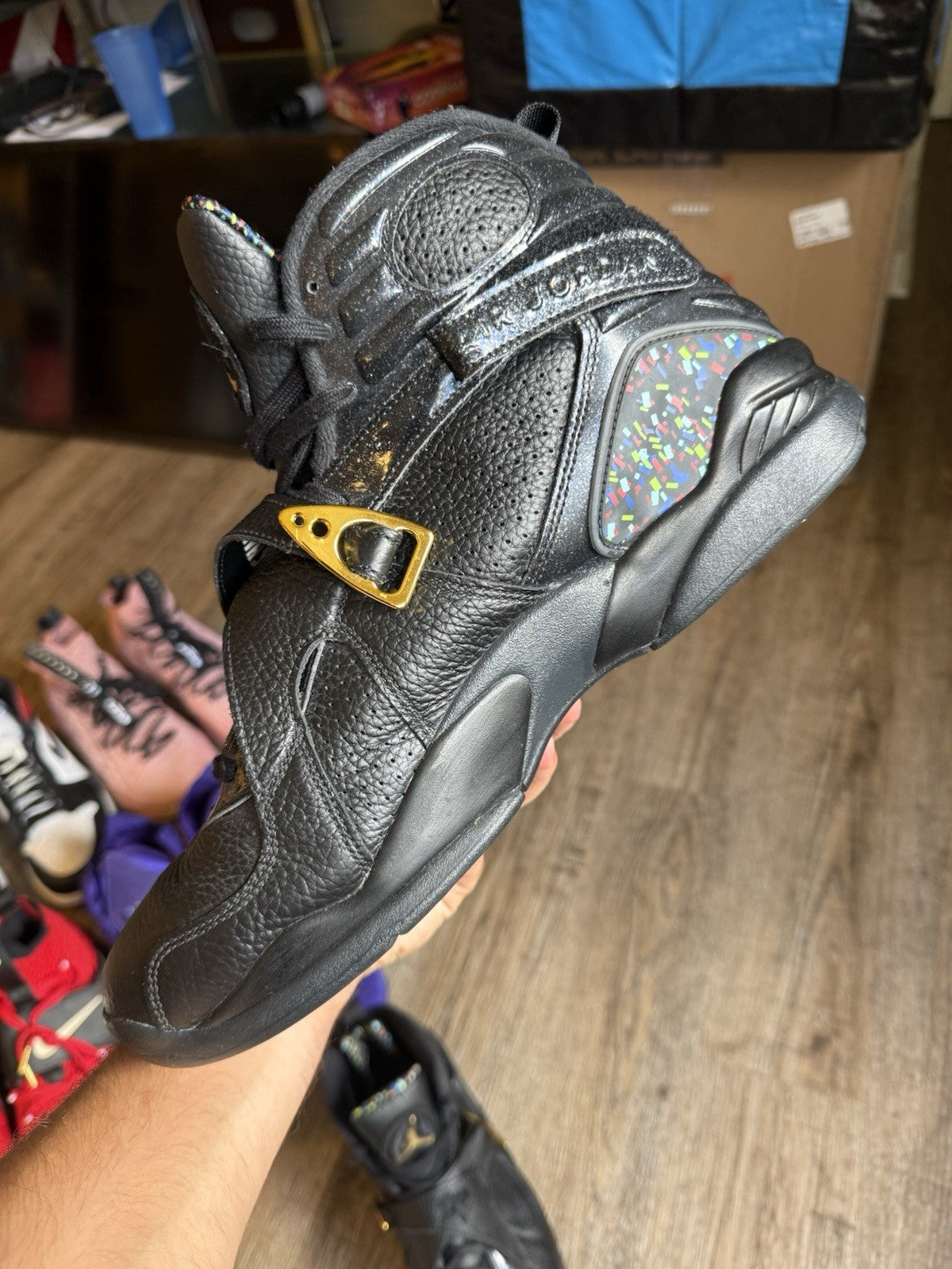 Size 14 - Jordan 8 Retro Confetti
