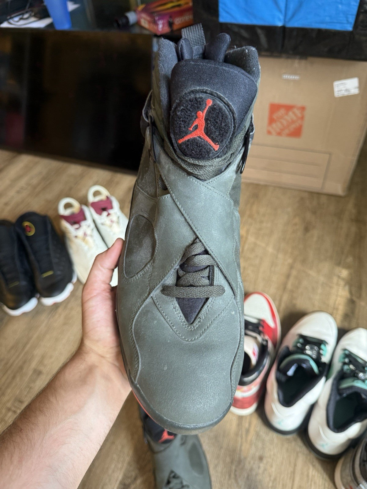 Size 14 - Jordan 8 Retro Undefeated Take Flight (2017)