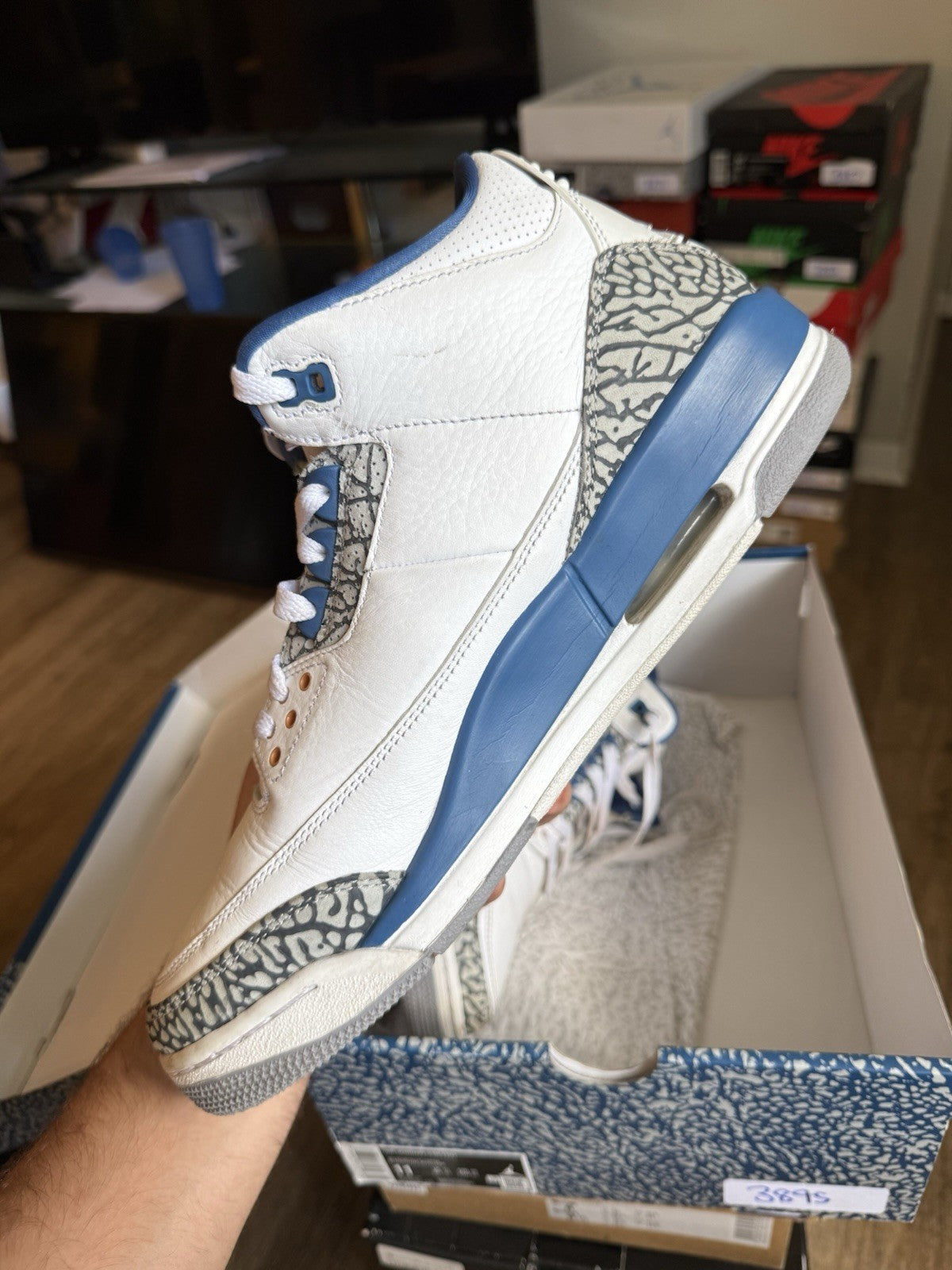 Size 11 - Jordan 3 Retro Washington Wizards