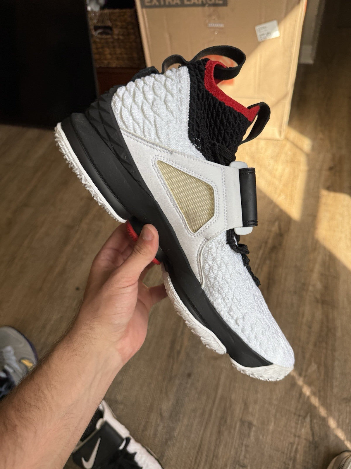 Size 14 - Nike LeBron 15 PE Diamond Turf