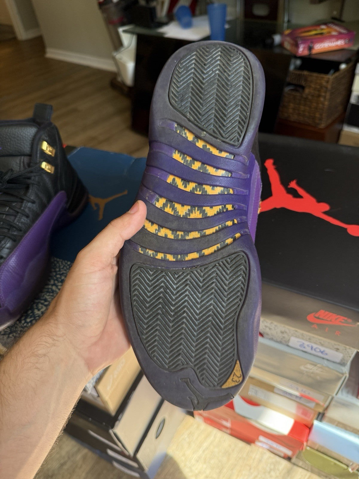 Size 11.5 - Jordan 12 Retro Field Purple