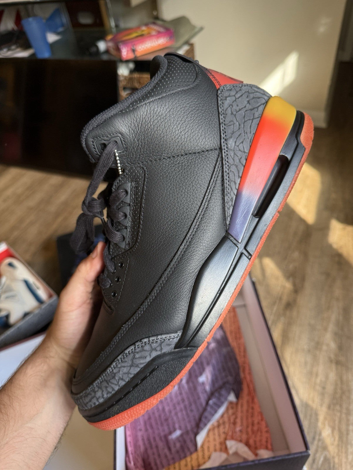 Size 12 - Jordan 3 Retro J Balvin Rio
