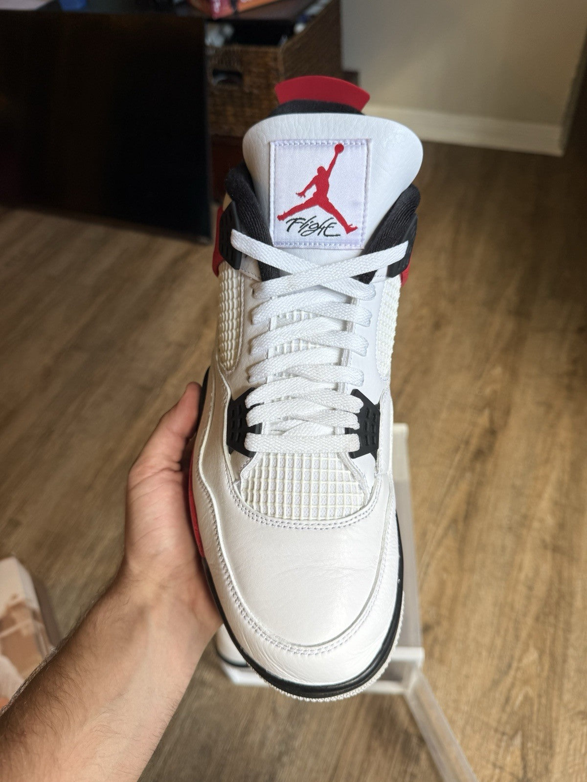 Size 13 - Jordan 4 Retro Red Cement