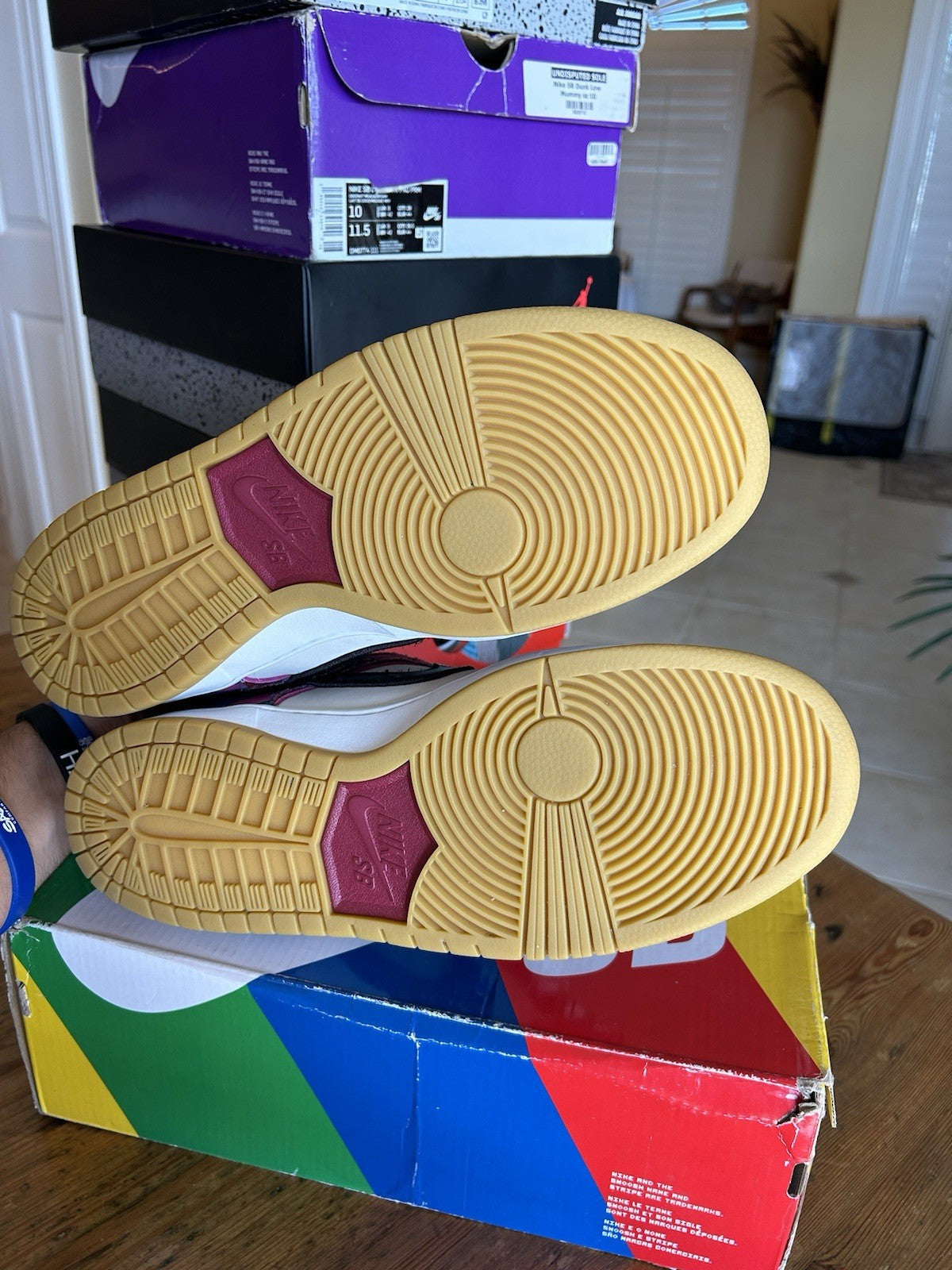 Size 11.5 - Nike Dunk Low Pro SB x Parra Abstract Art 2021