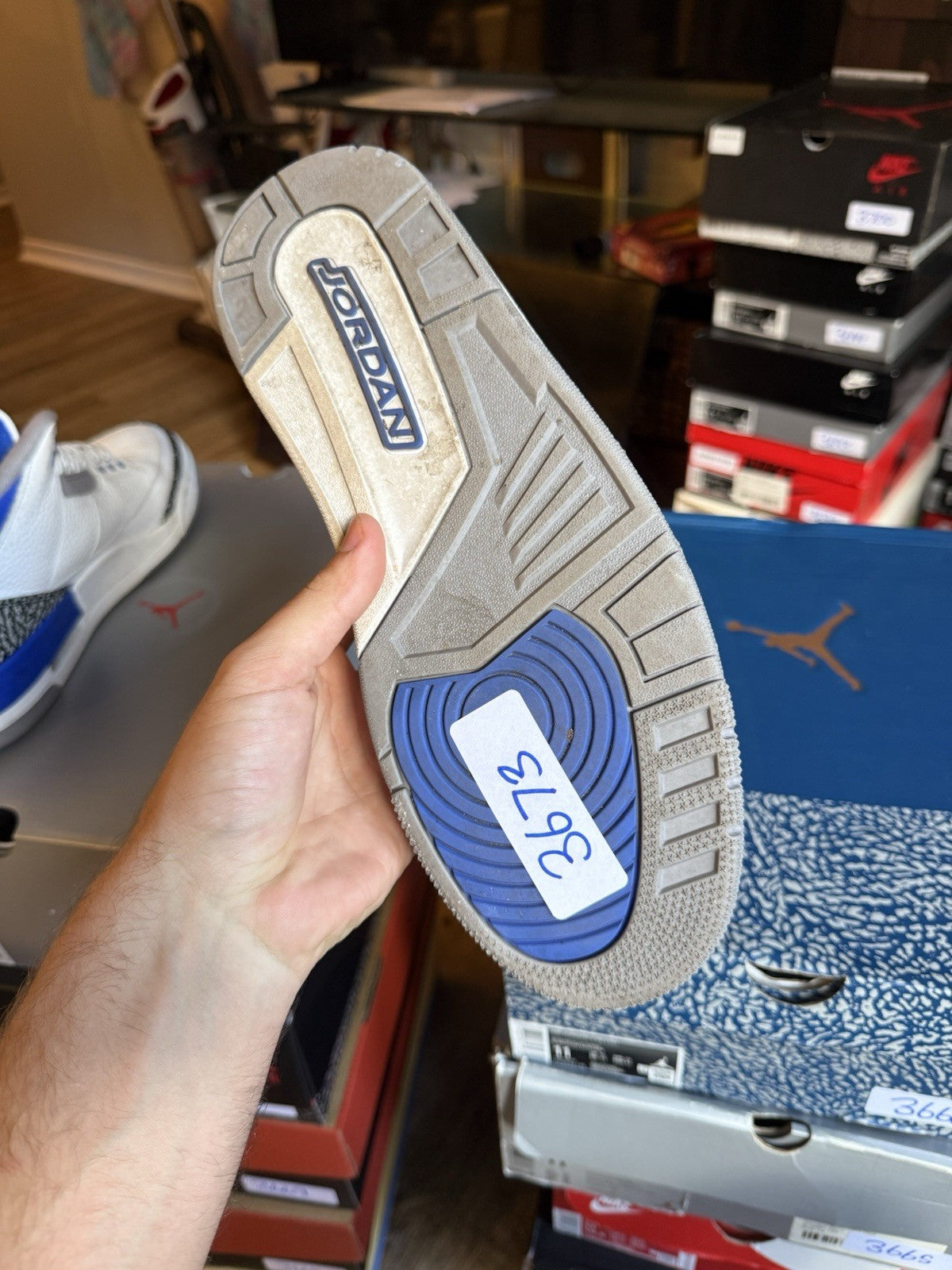 Size 11 - Jordan 3 Retro Racer Blue