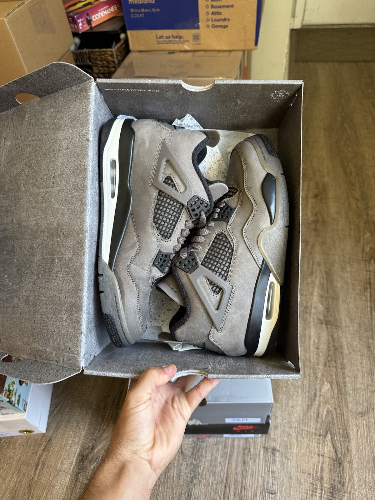 Size 11 - Jordan 4 Retro Cave Stone