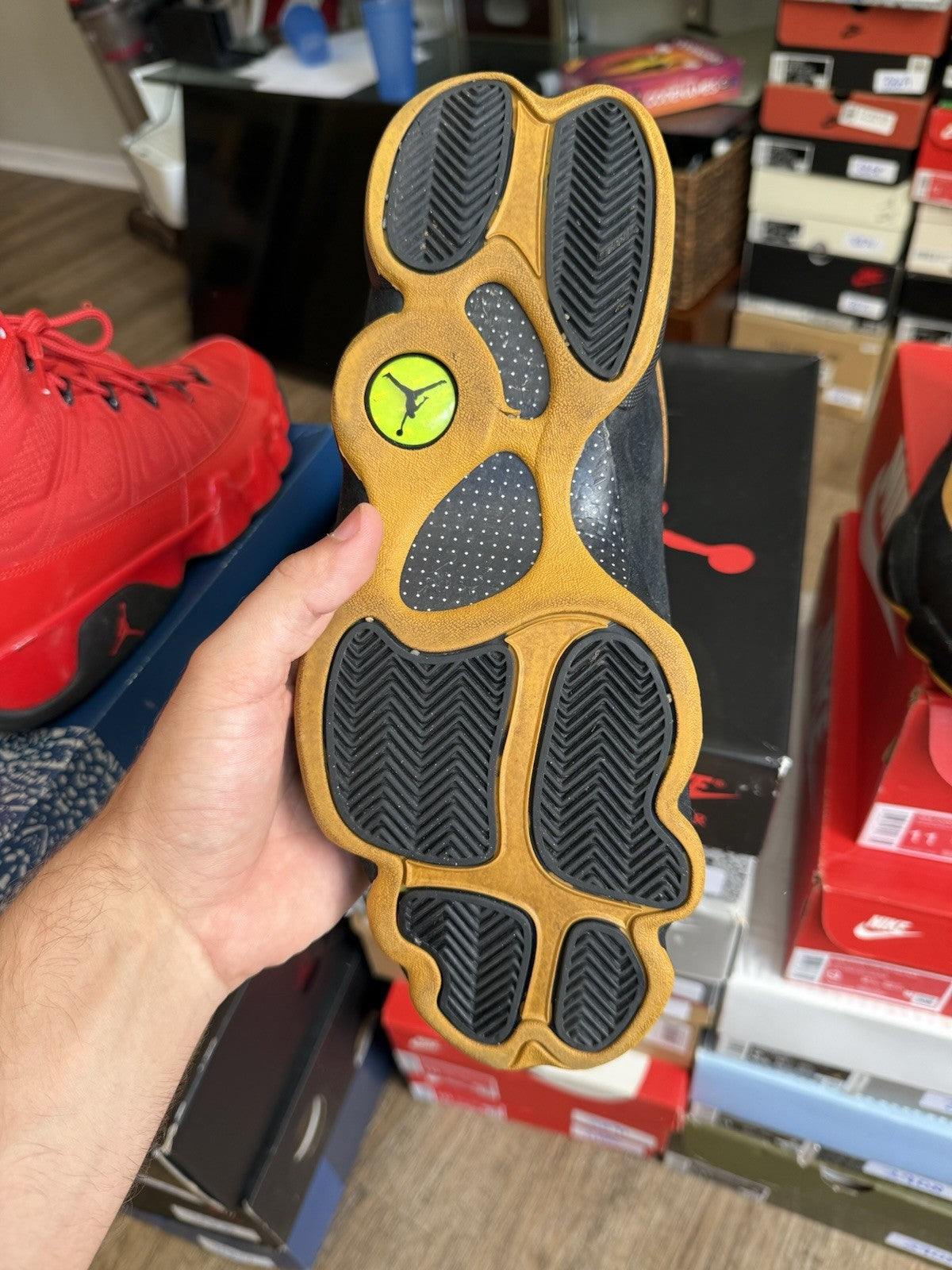 Size 11 - Jordan 13 Chutney Black