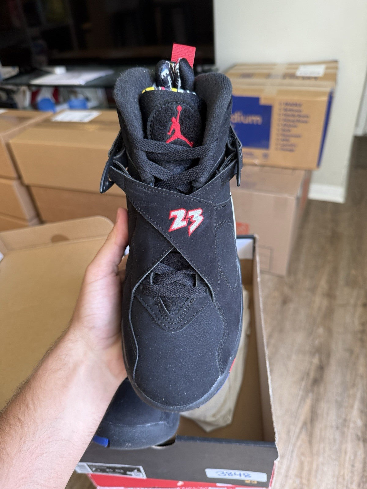 Size 7Y - Jordan 8 Retro Mid Playoffs (2023)