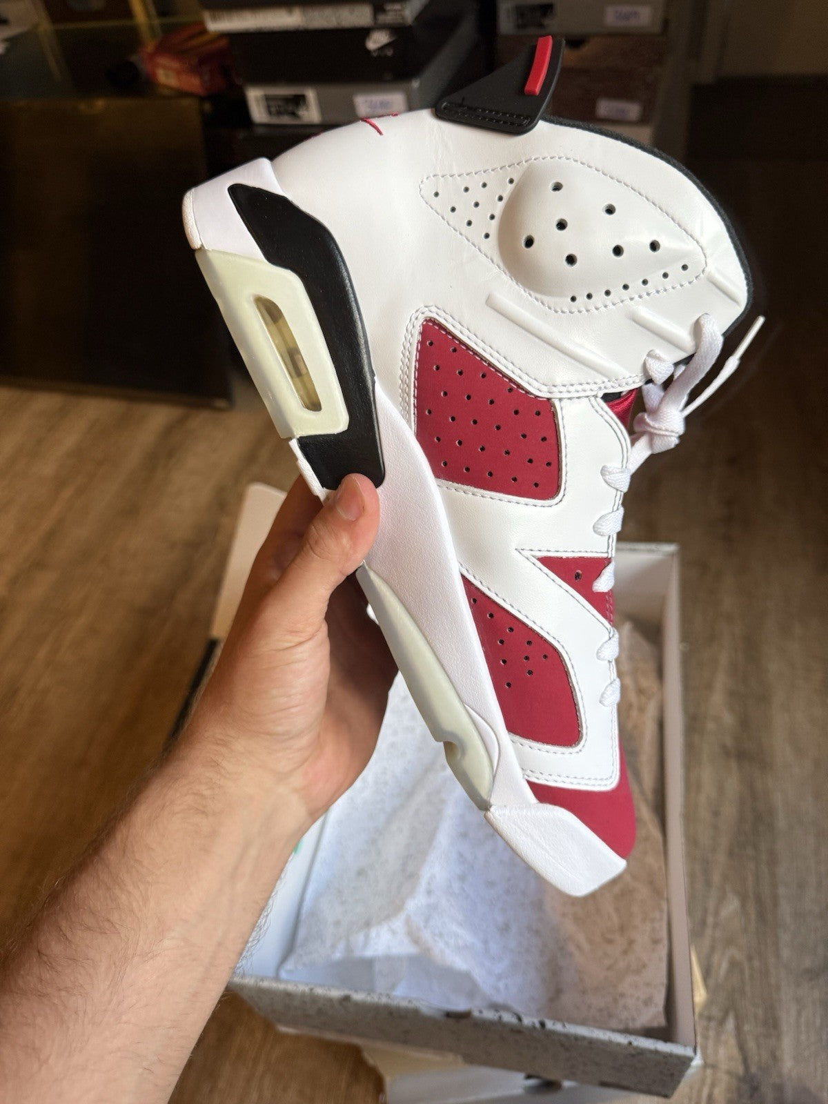 Size 11 - Jordan 6 Retro Carmine (2021)